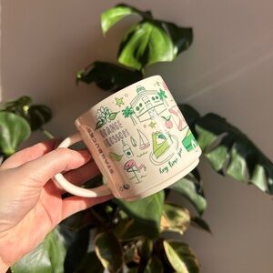 STARBUCKS Florida Mug Been There Series Across the Globe Collection Pink Green